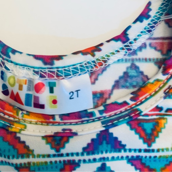 DotDotSmile cap sleeve dress size 2t - Picture 5 of 6